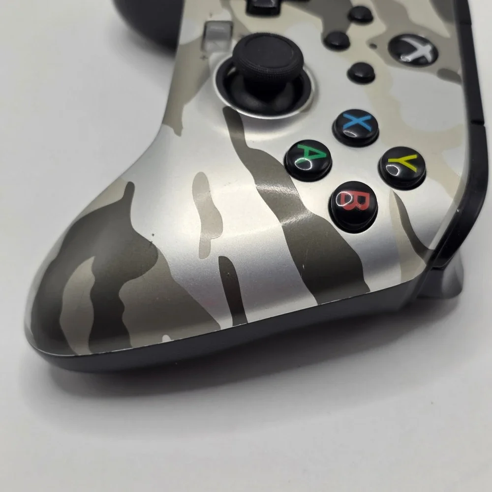 PowerA Wired Controller Xbox Series X S Silver Camo Mappable Buttons Tested